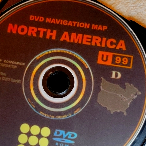 Toyota Gen 6 Navigation Latest 2017-18 Map Update DVD U99 Version 17.1 N America - Picture 8 of 11